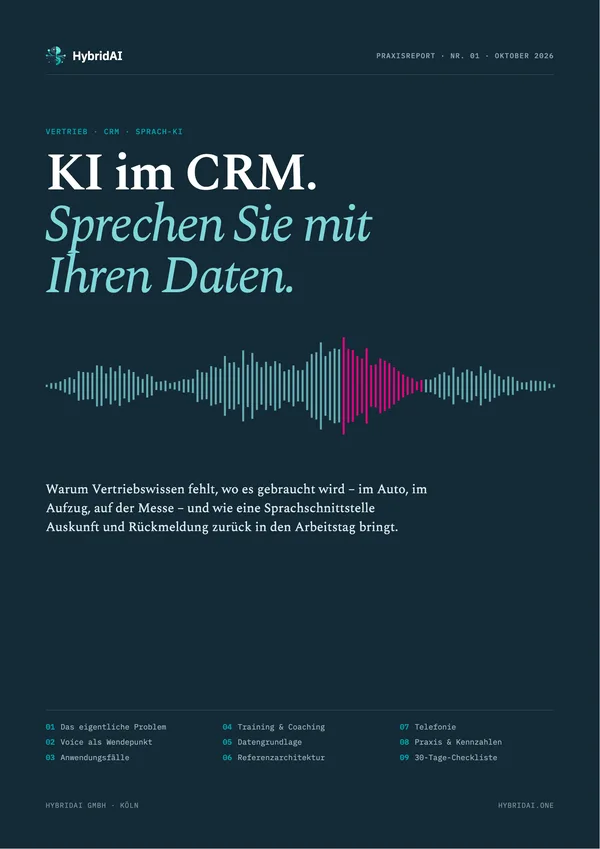Report „KI im CRM 2026“